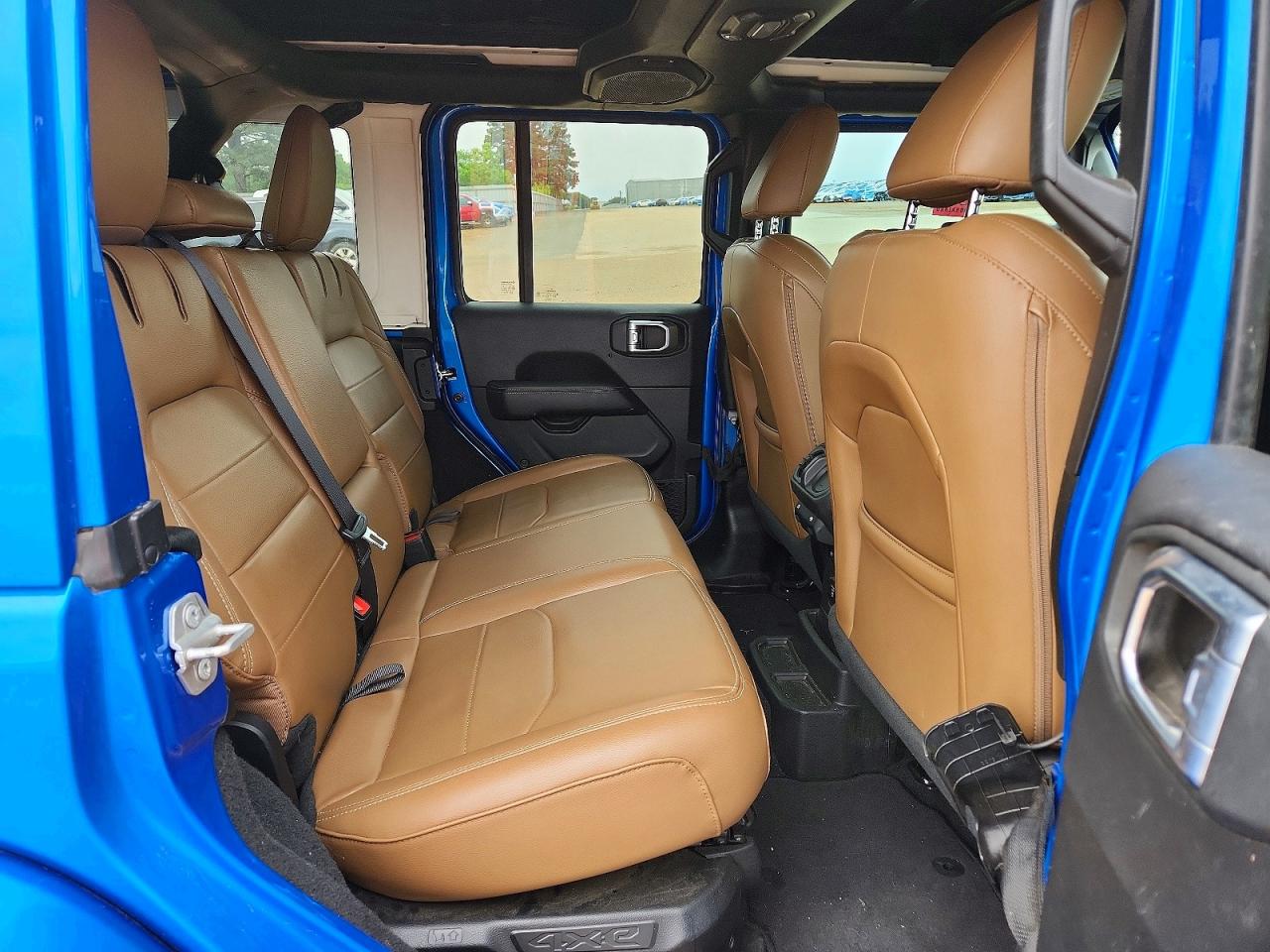 2023 Jeep Wrangler Sahara 4xe Blue vin: 1C4JJXP6XPW513199