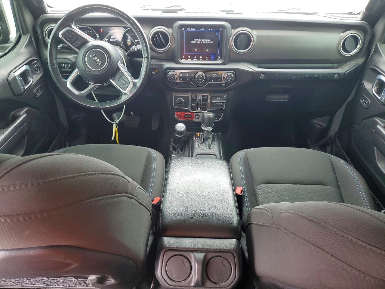 2022 Jeep Wrangler Unlimited Rubicon 4xe Gray vin: 1C4JJXR62NW218835