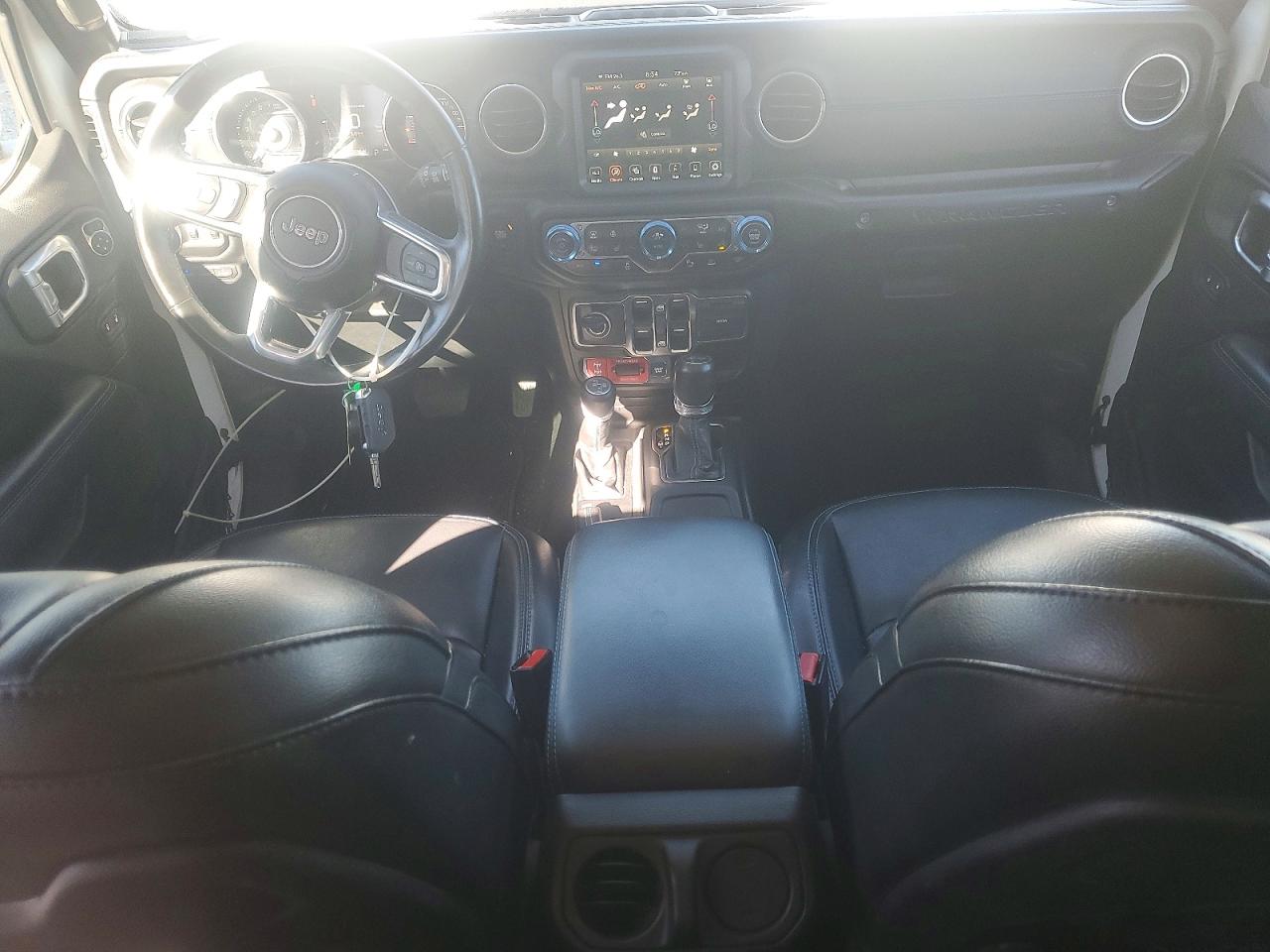 2022 Jeep Wrangler Unlimited Rubicon 4xe White vin: 1C4JJXR64NW211580