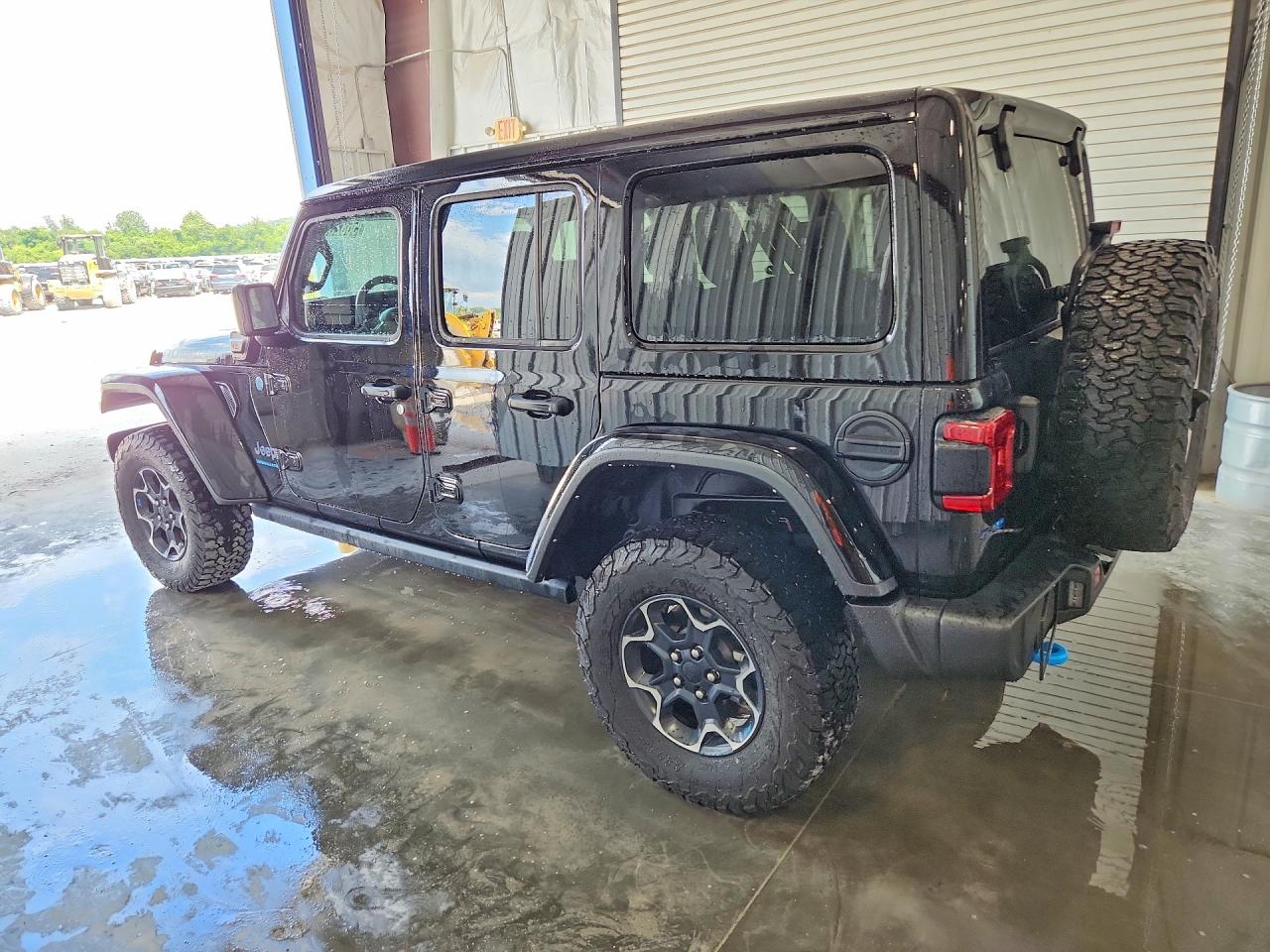 2023 Jeep Wrangler Rubicon 4xe Black vin: 1C4JJXR64PW501028