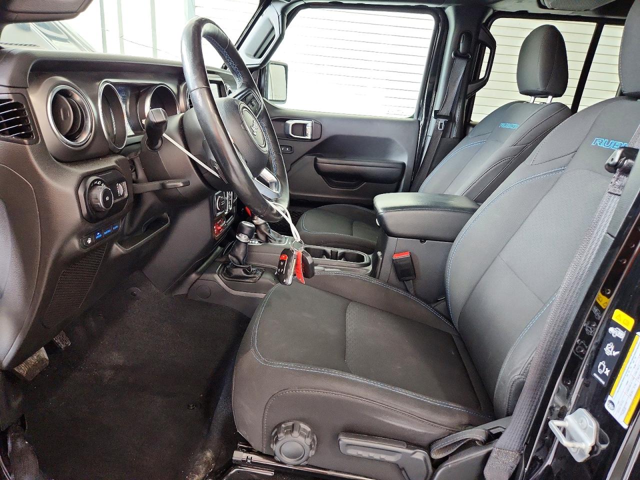 2023 Jeep Wrangler Rubicon 4xe Black vin: 1C4JJXR64PW501028