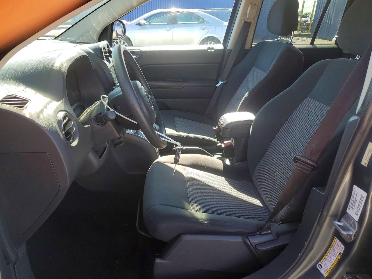 2012 Jeep Compass Sport Gray vin: 1C4NJCBA0CD523283