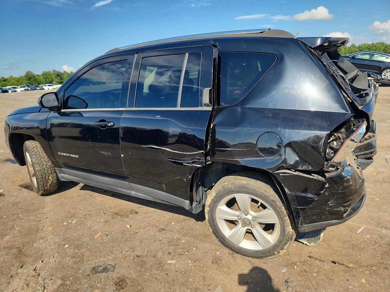 2012 Jeep Compass Sport Black vin: 1C4NJCBA0CD576324