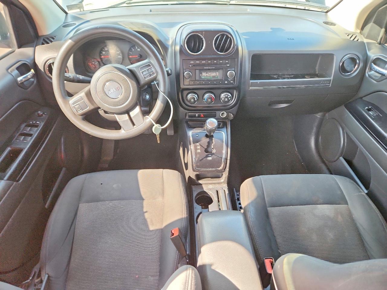 2012 Jeep Compass Sport Black vin: 1C4NJCBA0CD576324