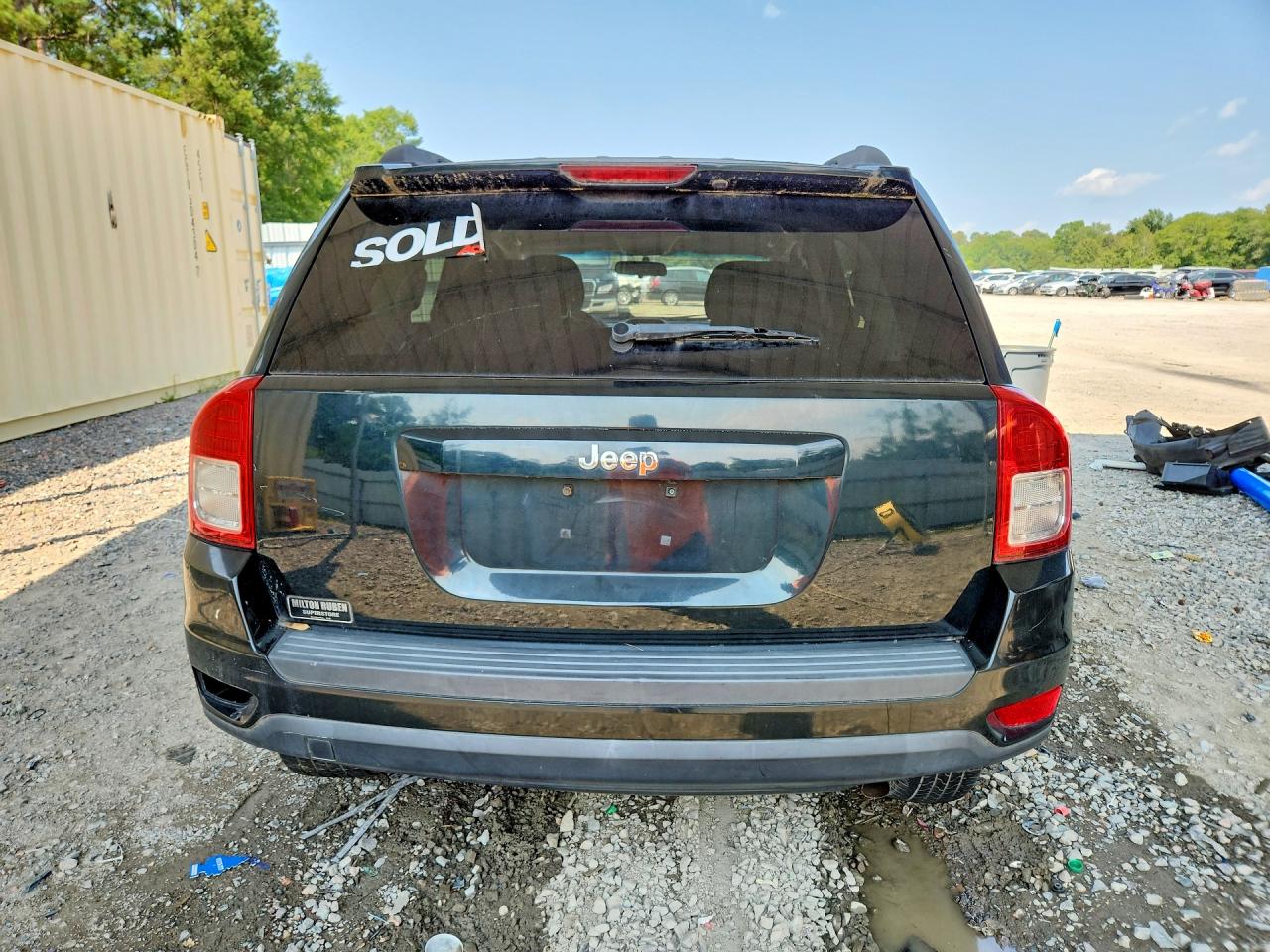 2013 Jeep Compass Sport Black vin: 1C4NJCBA0DD169220