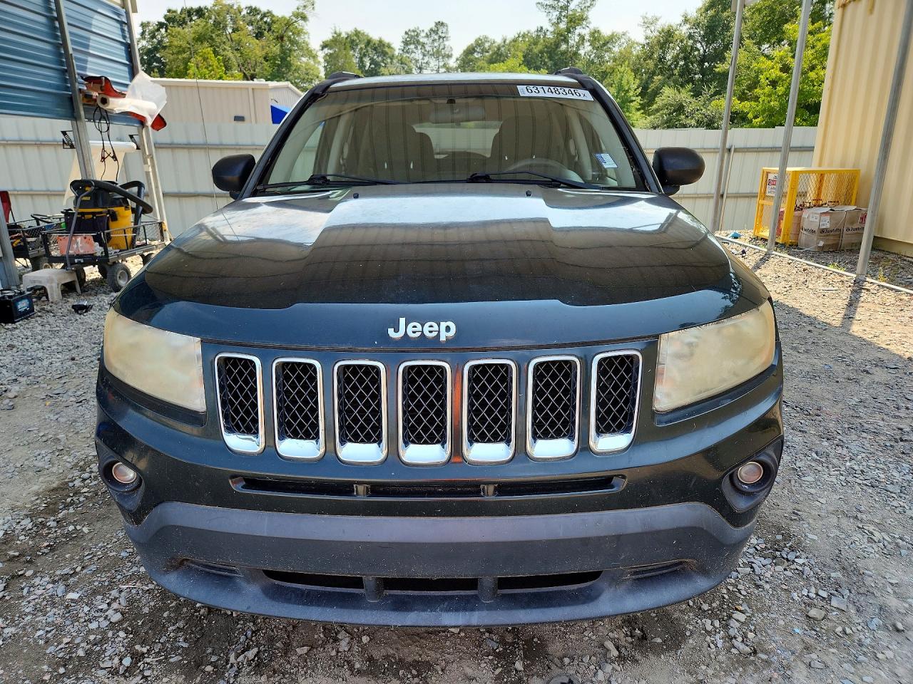 2013 Jeep Compass Sport Black vin: 1C4NJCBA0DD169220