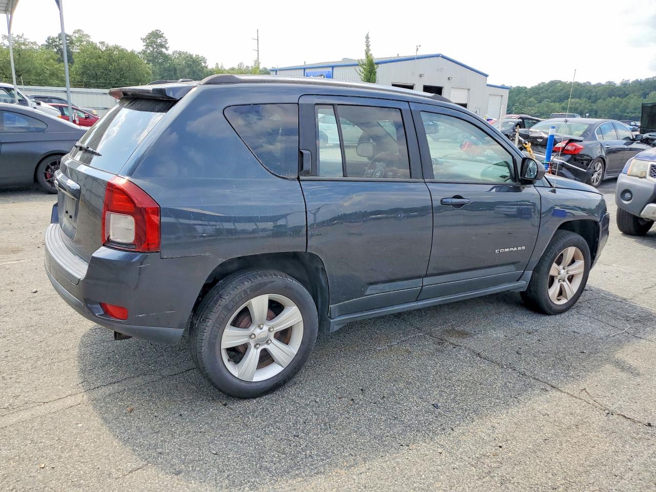 2014 Jeep Compass Sport Blue vin: 1C4NJCBA0ED666124