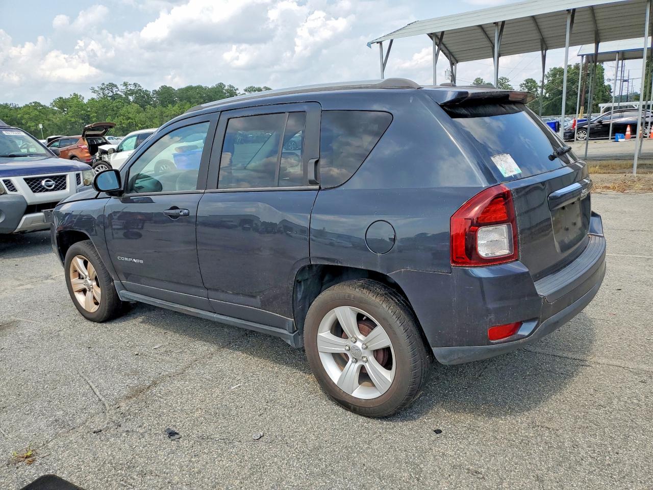 2014 Jeep Compass Sport Blue vin: 1C4NJCBA0ED666124