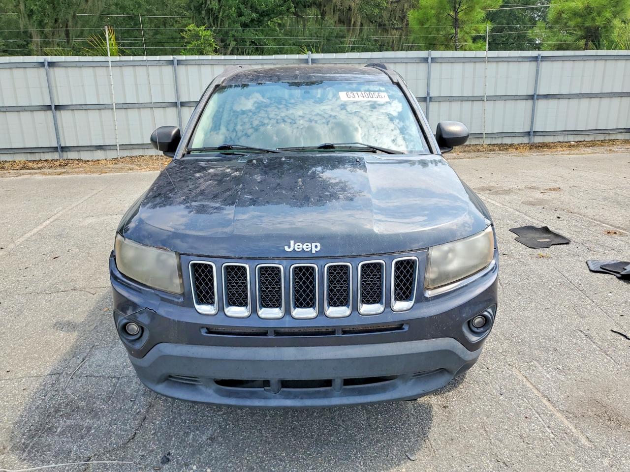2014 Jeep Compass Sport Blue vin: 1C4NJCBA0ED666124