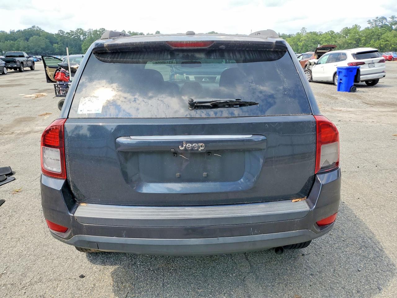 2014 Jeep Compass Sport Blue vin: 1C4NJCBA0ED666124