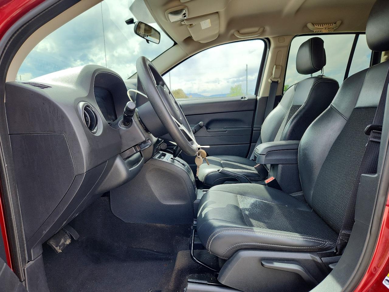 2015 Jeep Compass Sport Red vin: 1C4NJCBA0FD152565