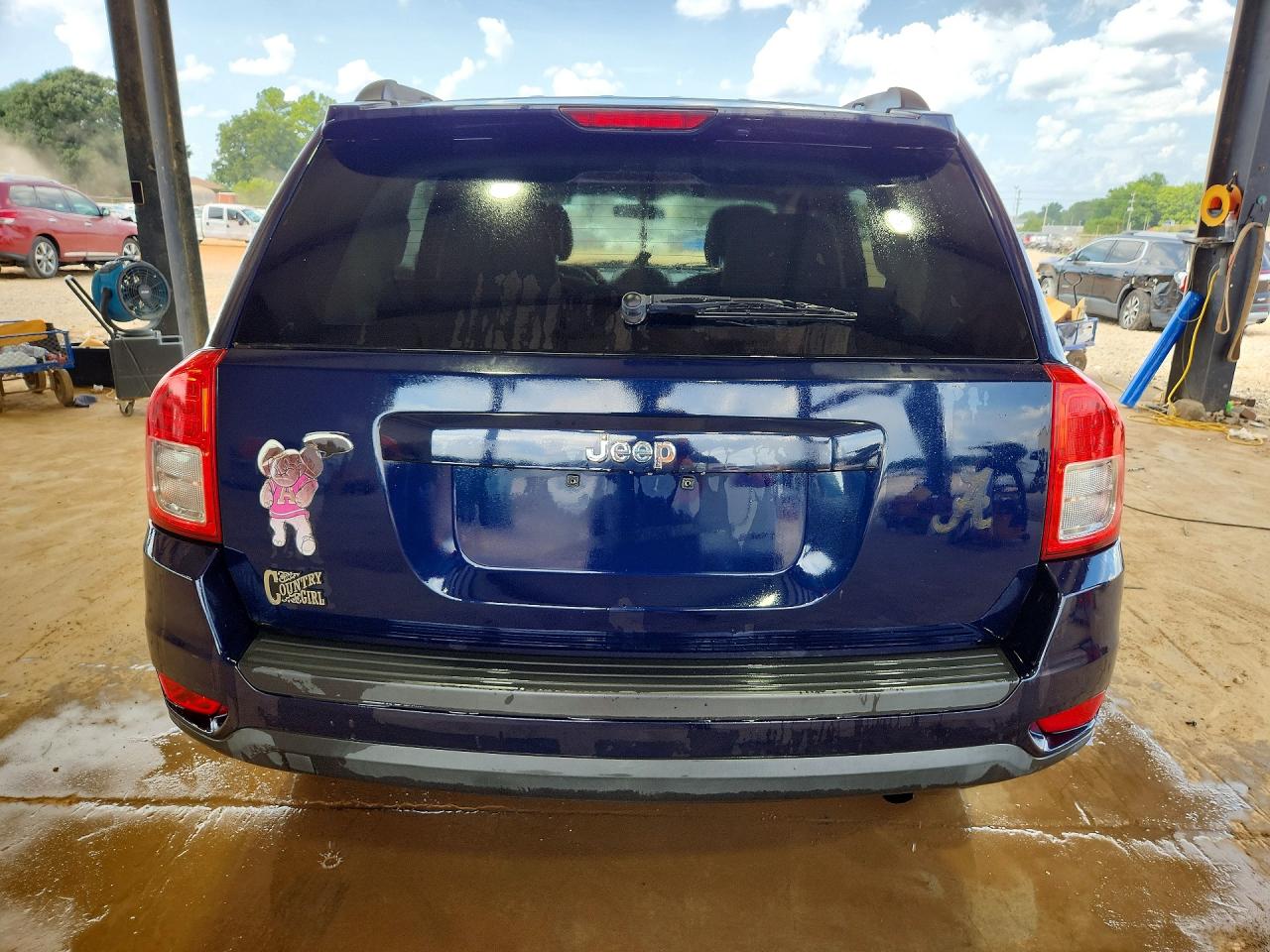 2012 Jeep Compass Sport Blue vin: 1C4NJCBA1CD678652