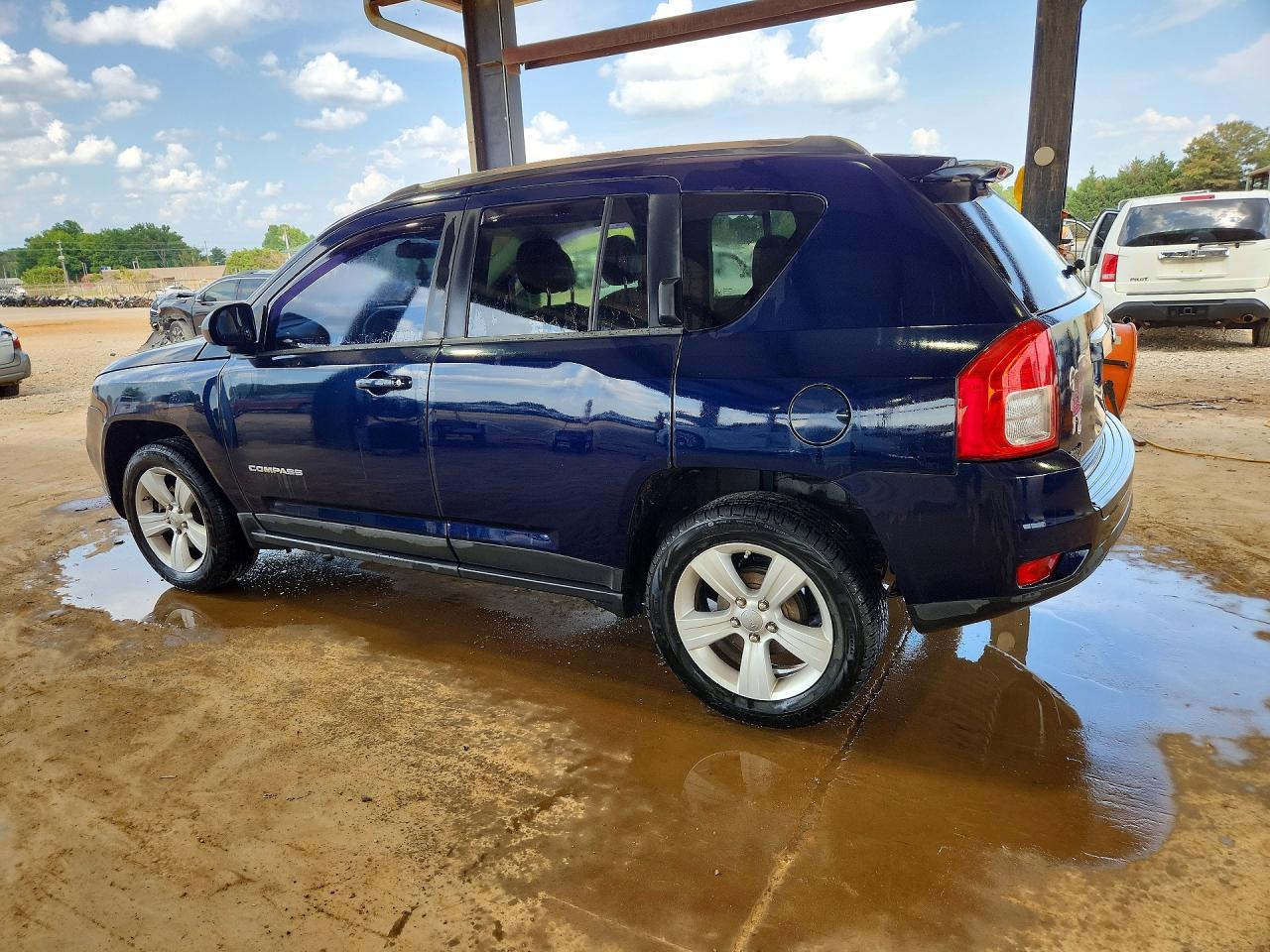 2012 Jeep Compass Sport Blue vin: 1C4NJCBA1CD678652