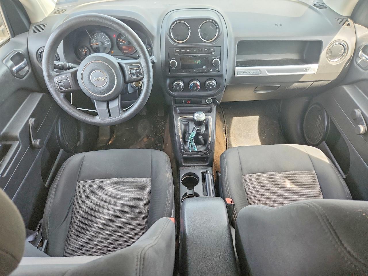 2014 Jeep Compass Sport Blue vin: 1C4NJCBA1ED553007