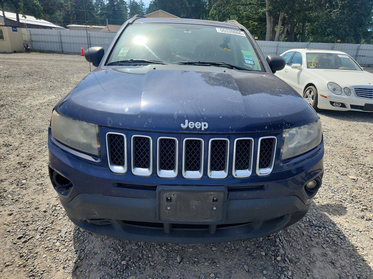 2014 Jeep Compass Sport Blue vin: 1C4NJCBA1ED553007