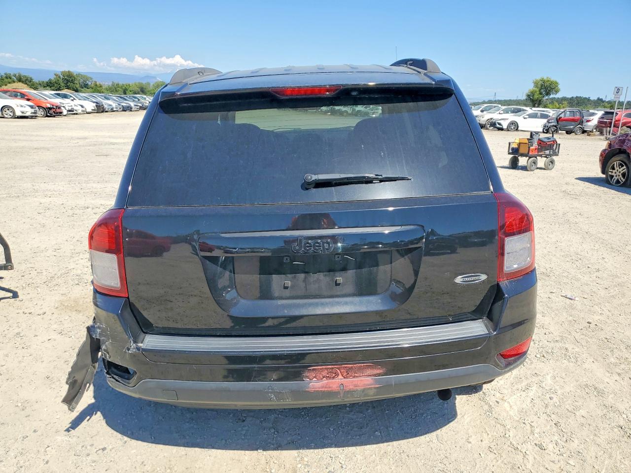 2014 Jeep Compass Sport Black vin: 1C4NJCBA1ED764322