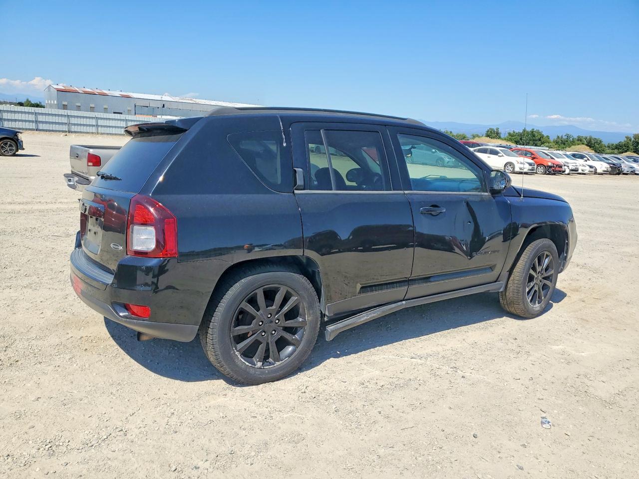 2014 Jeep Compass Sport Black vin: 1C4NJCBA1ED764322