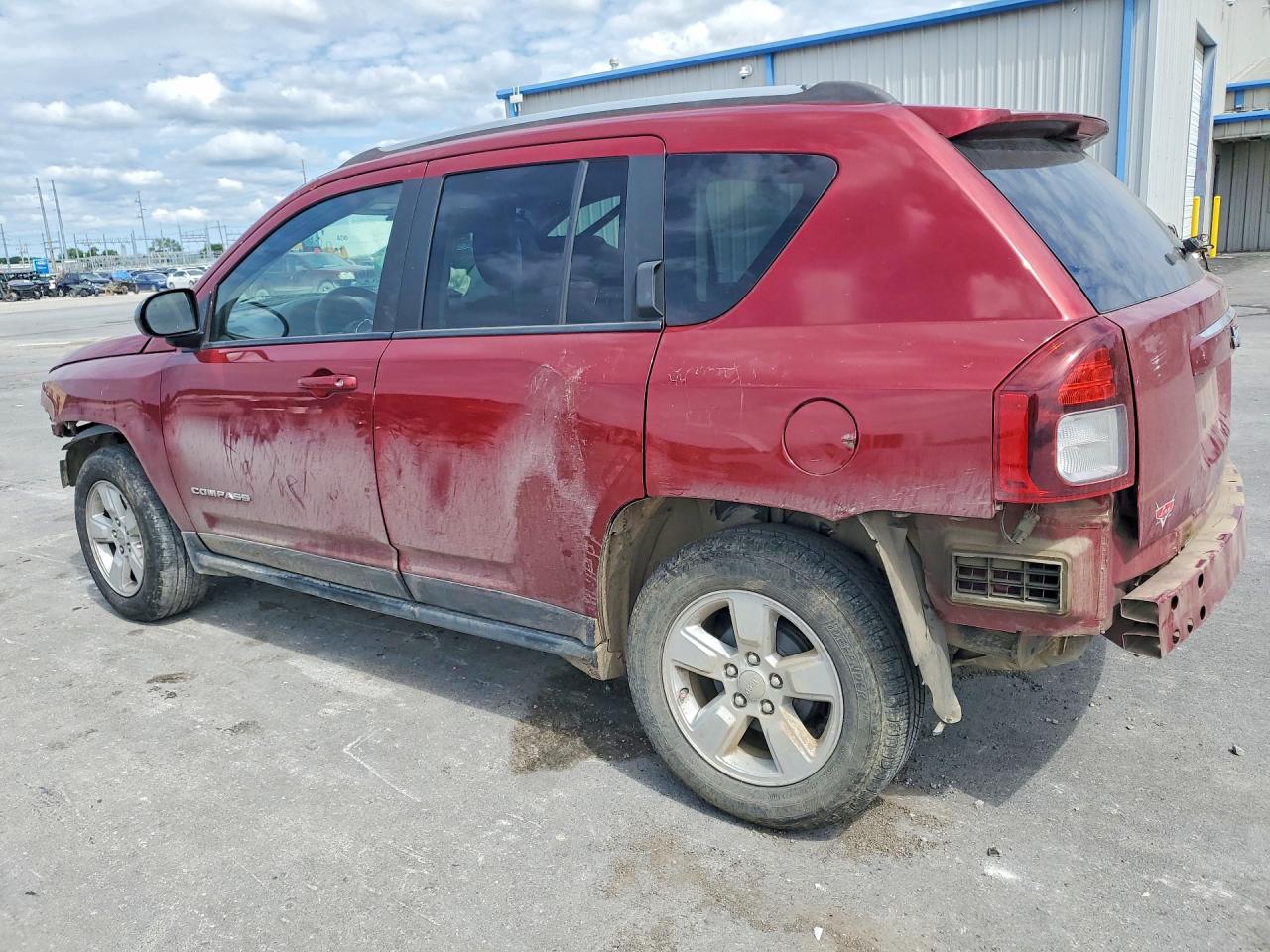2015 Jeep Compass Sport Maroon vin: 1C4NJCBA1FD313697