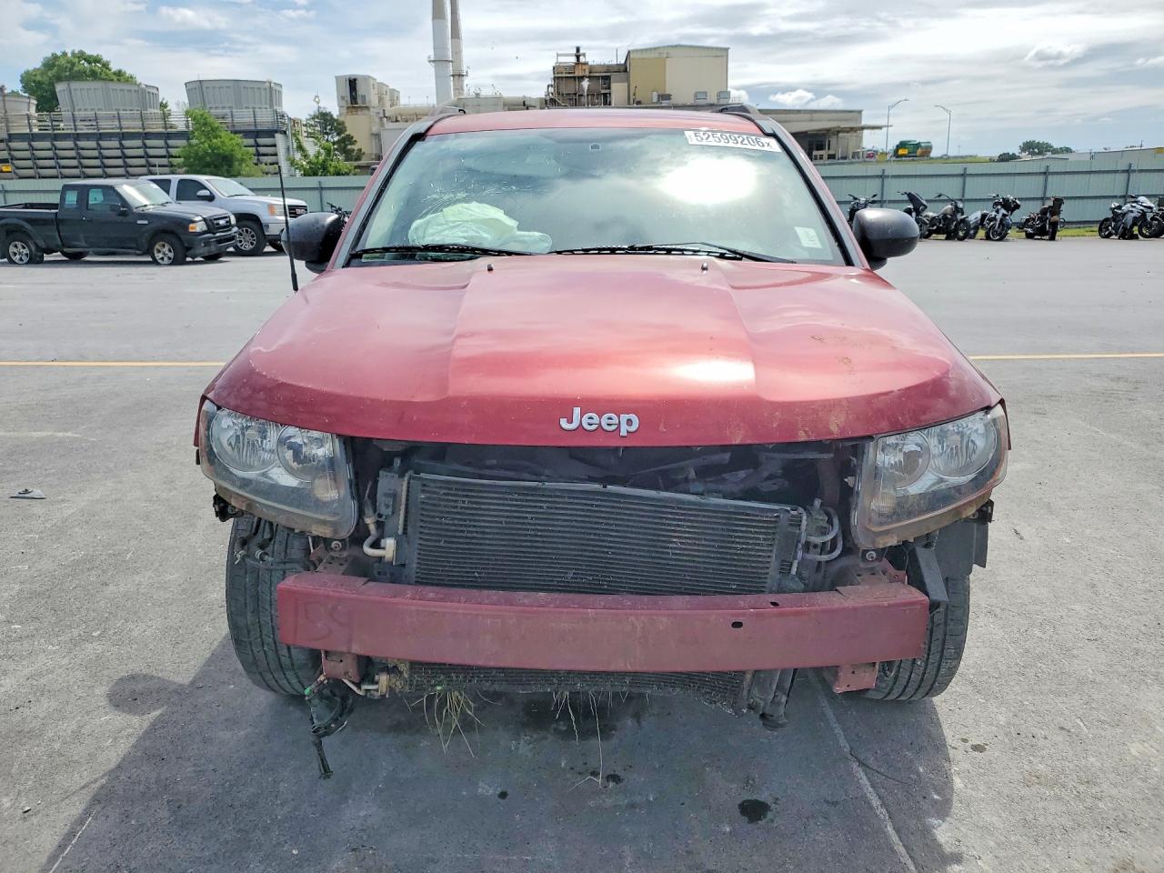 2015 Jeep Compass Sport Maroon vin: 1C4NJCBA1FD313697