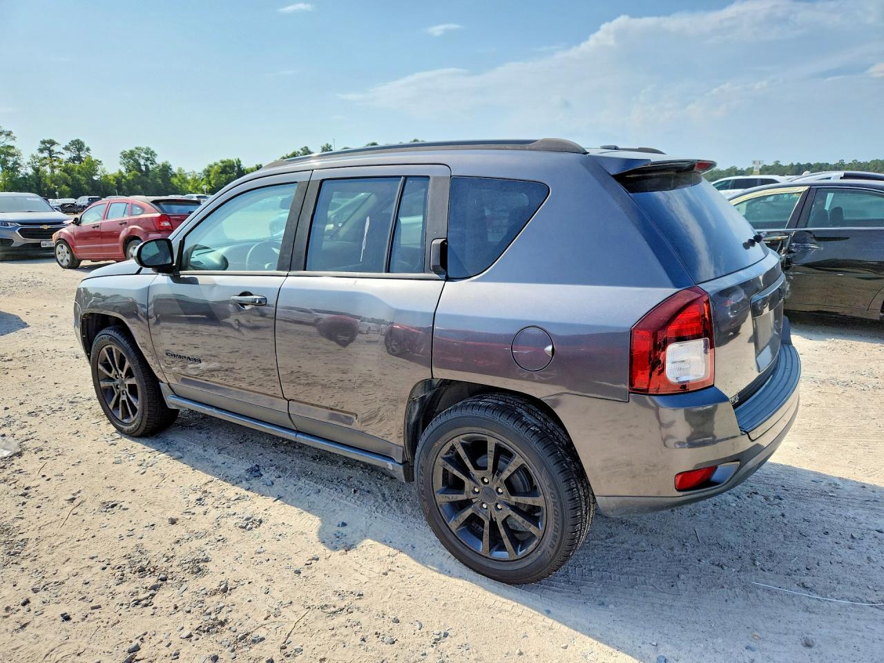 2015 Jeep Compass Sport Gray vin: 1C4NJCBA1FD428252