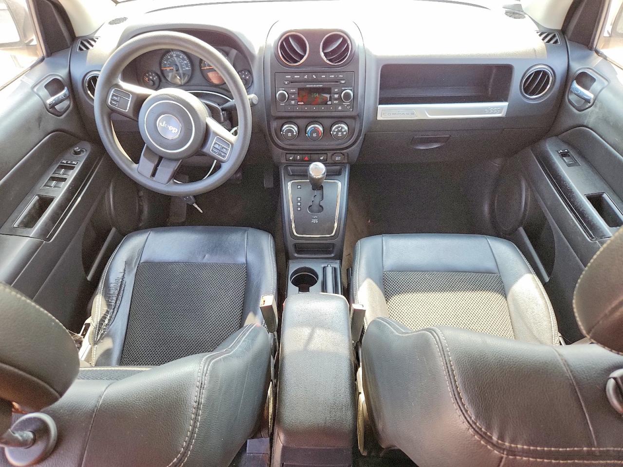 2015 Jeep Compass Sport Gray vin: 1C4NJCBA1FD428252