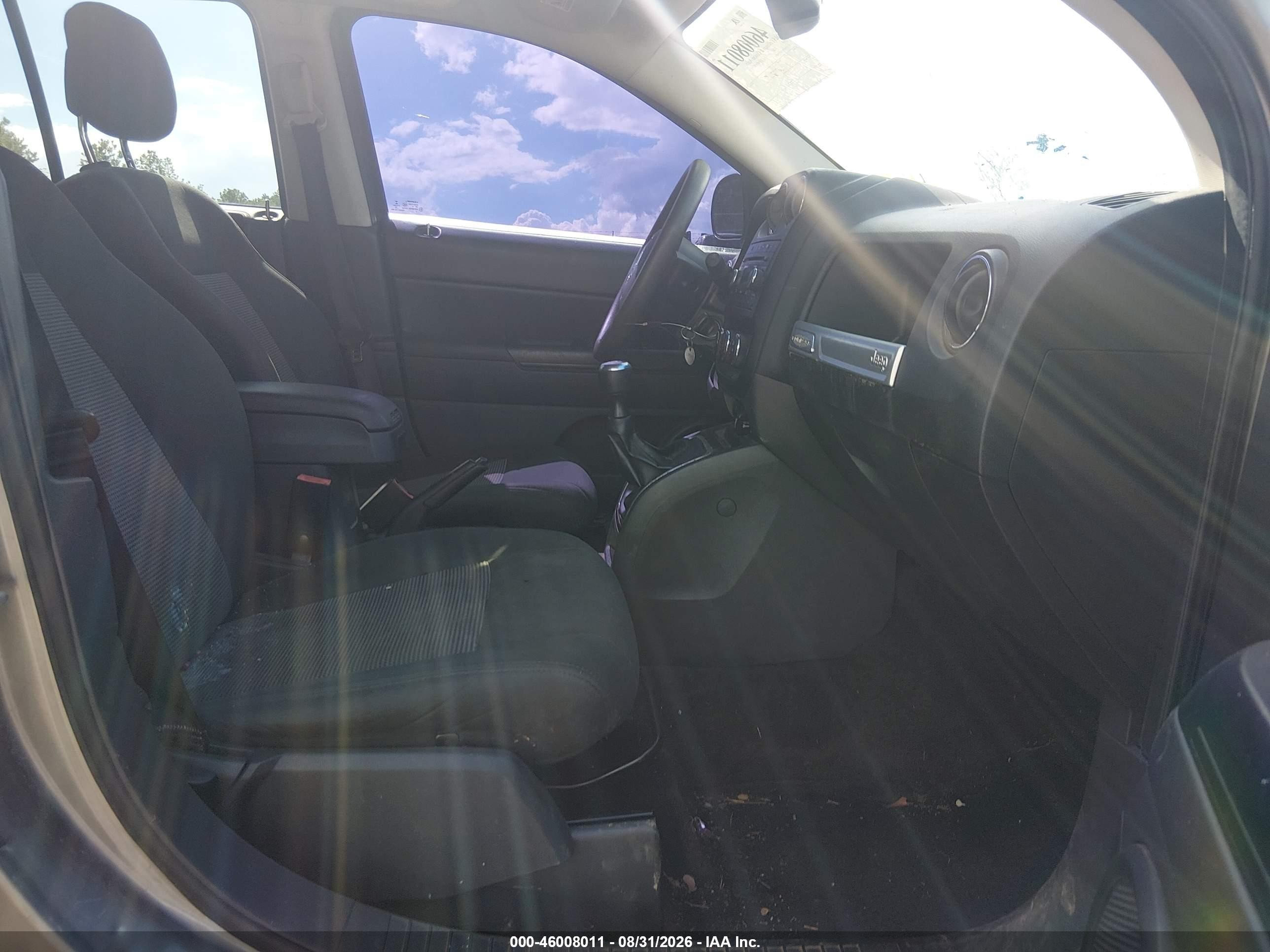 2014 Jeep Compass Sport Green vin: 1C4NJCBA2ED504169