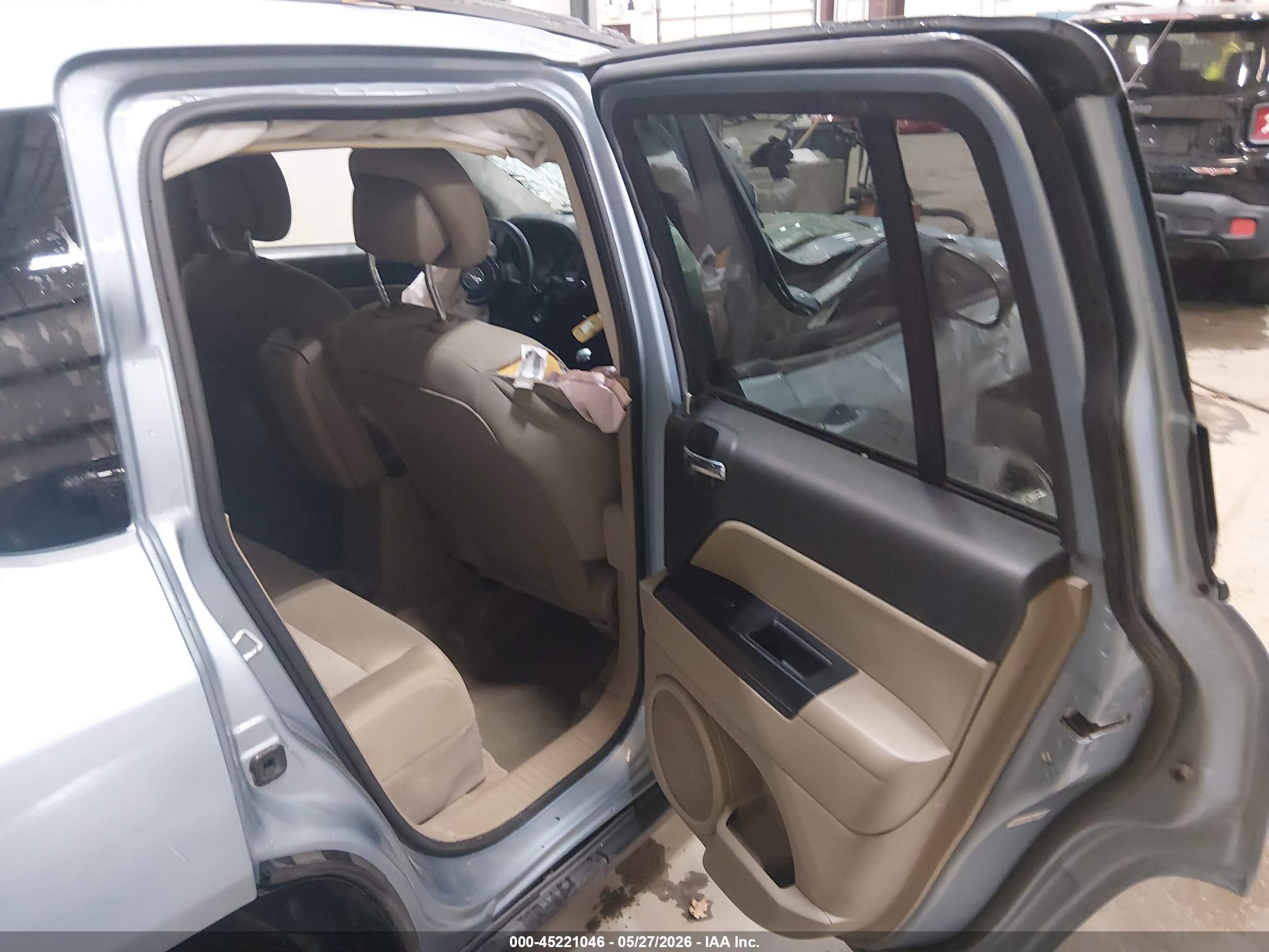 2014 Jeep Compass Sport Blue vin: 1C4NJCBA2ED511199