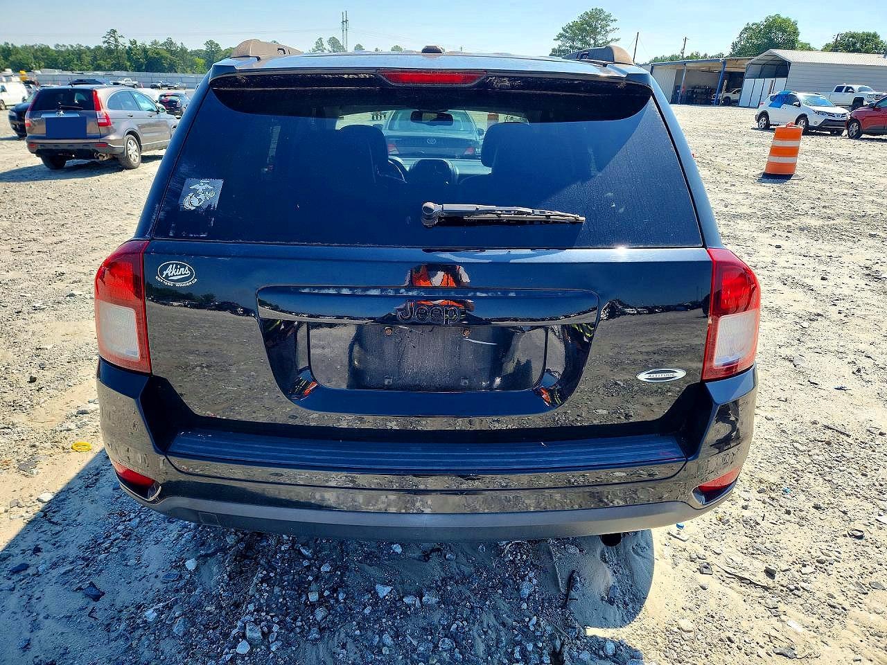 2014 Jeep Compass Sport Black vin: 1C4NJCBA2ED769660
