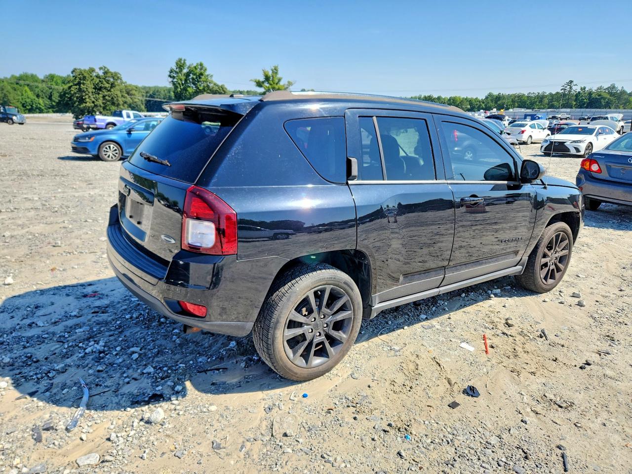 2014 Jeep Compass Sport Black vin: 1C4NJCBA2ED769660