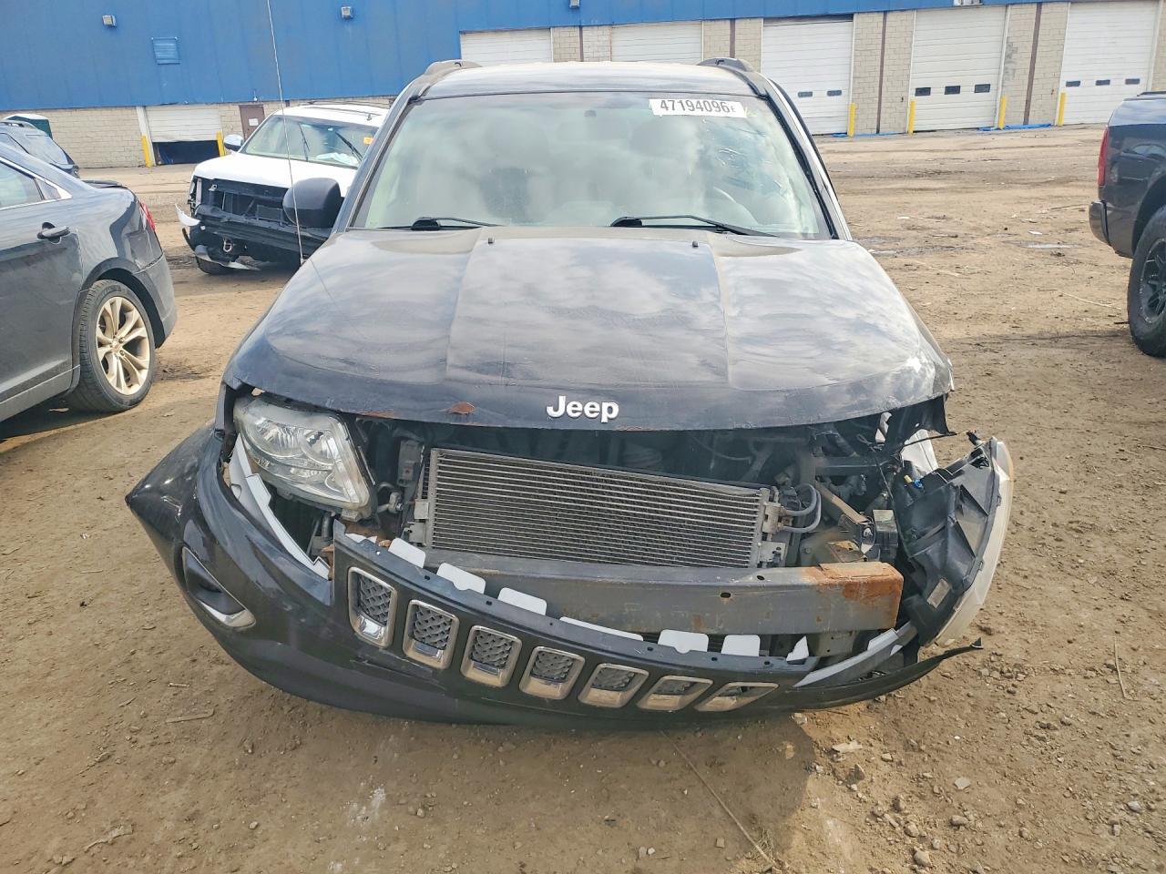 2014 Jeep Compass Sport Угольный vin: 1C4NJCBA2ED796941