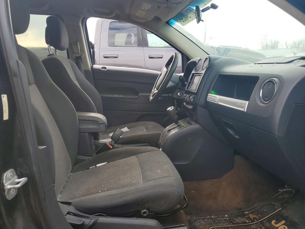 2014 Jeep Compass Sport Угольный vin: 1C4NJCBA2ED796941