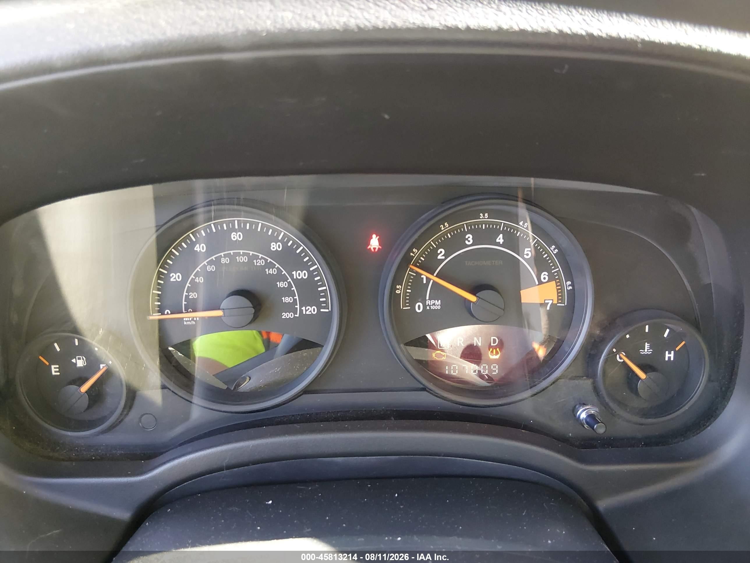2015 Jeep Compass Sport Черный vin: 1C4NJCBA2FD250318