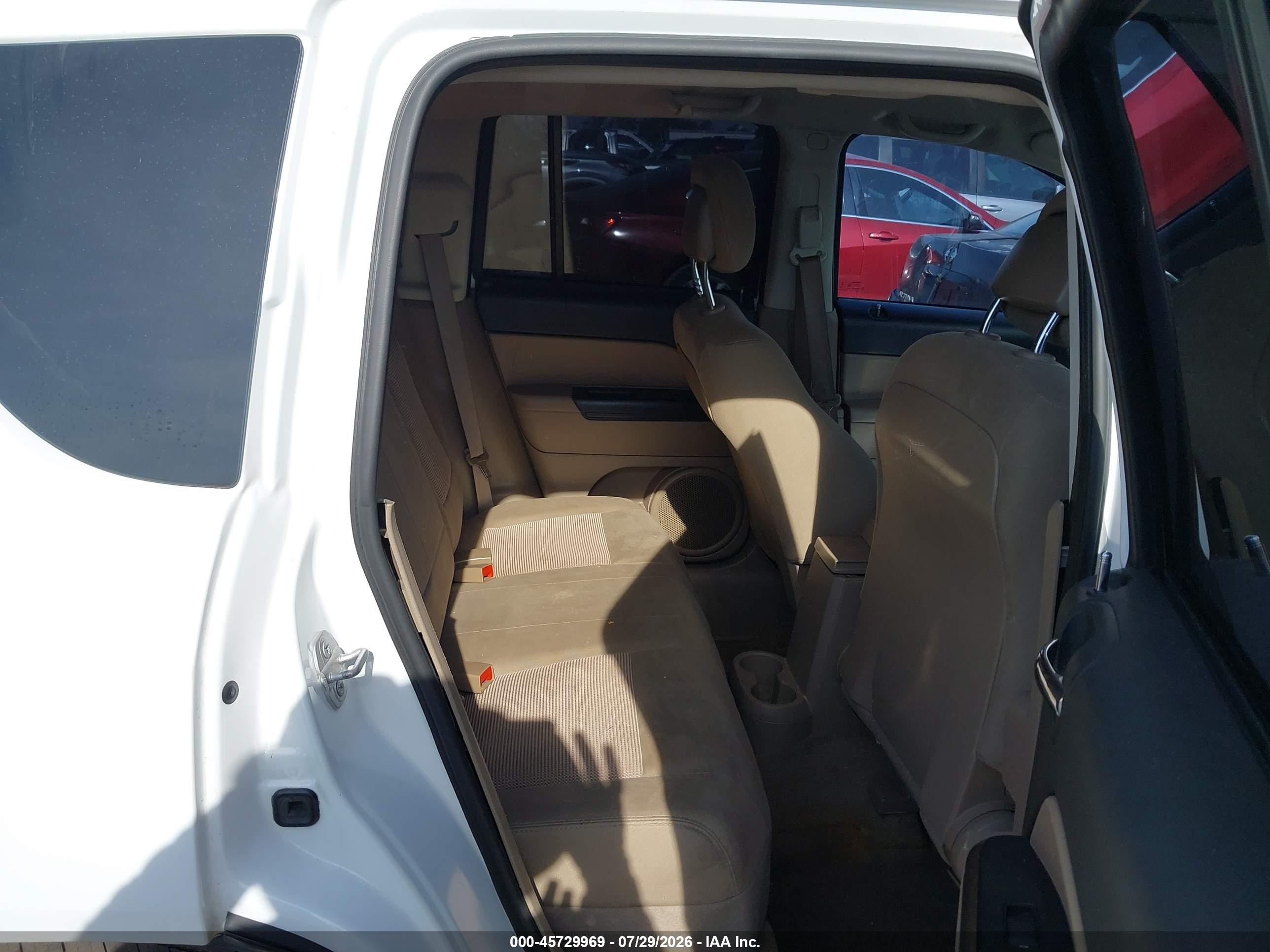 2015 Jeep Compass Sport White vin: 1C4NJCBA2FD273243
