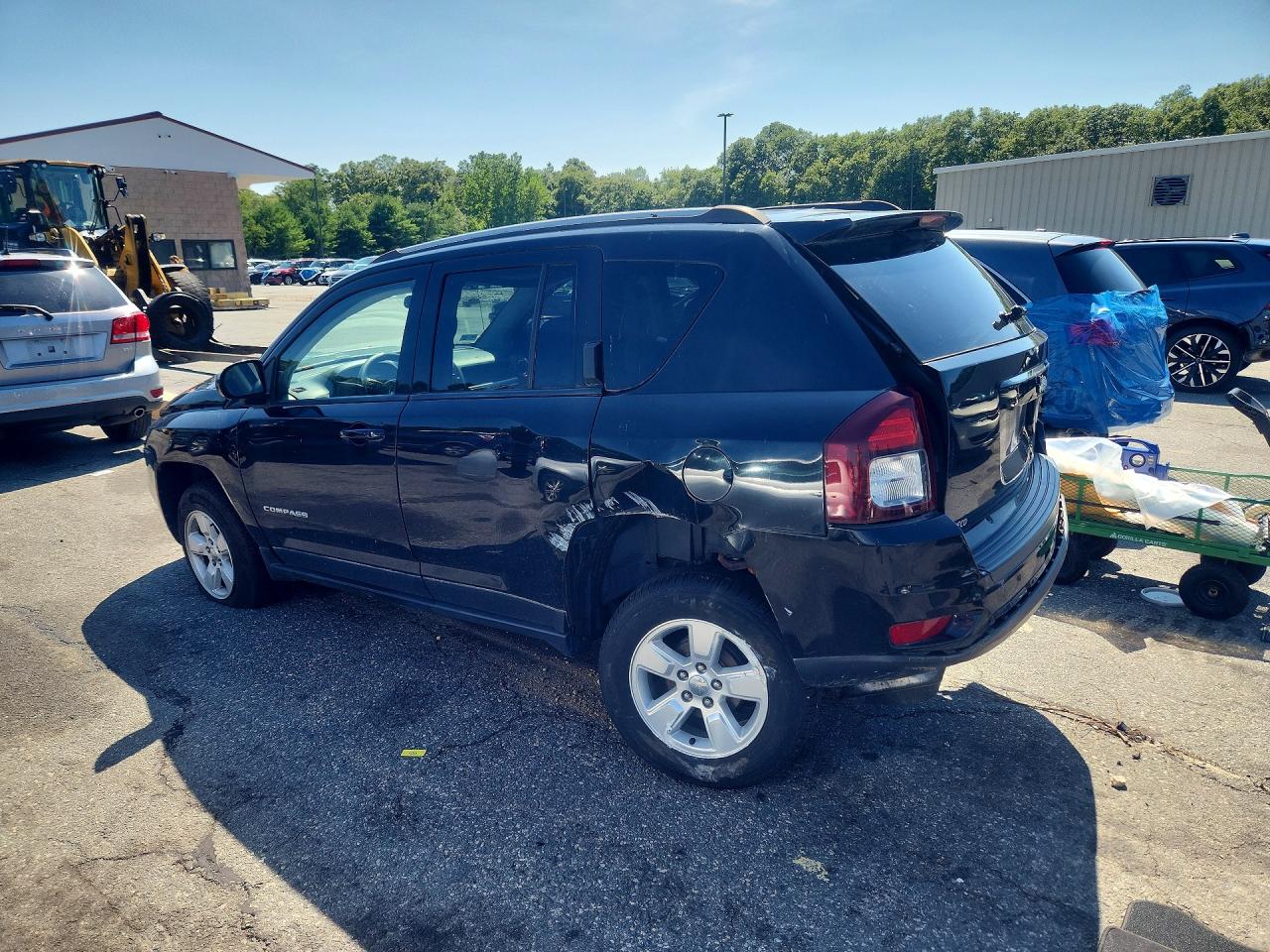 2015 Jeep Compass Sport Black vin: 1C4NJCBA2FD436716