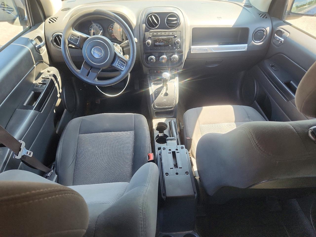 2015 Jeep Compass Sport Black vin: 1C4NJCBA2FD436716