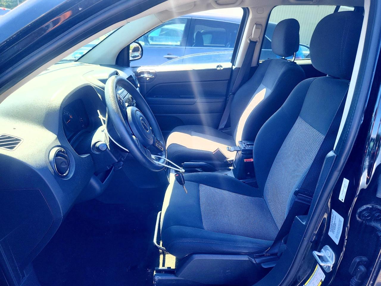 2015 Jeep Compass Sport Black vin: 1C4NJCBA2FD436716