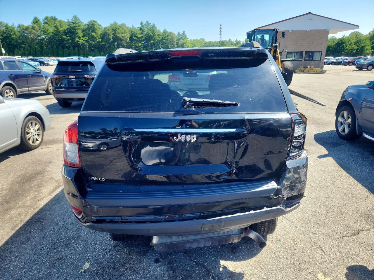 2015 Jeep Compass Sport Black vin: 1C4NJCBA2FD436716