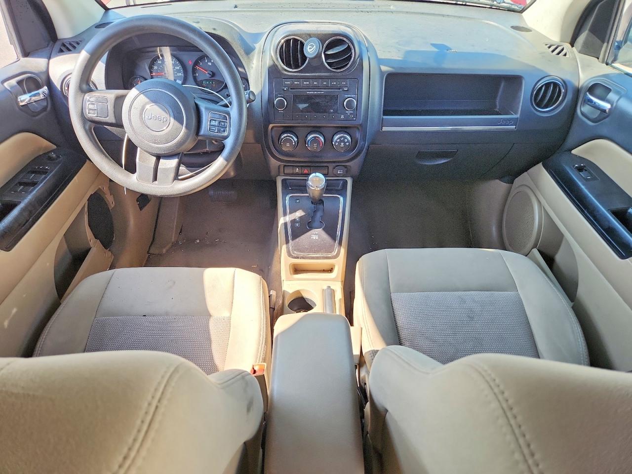 2012 Jeep Compass Sport Red vin: 1C4NJCBA3CD526811