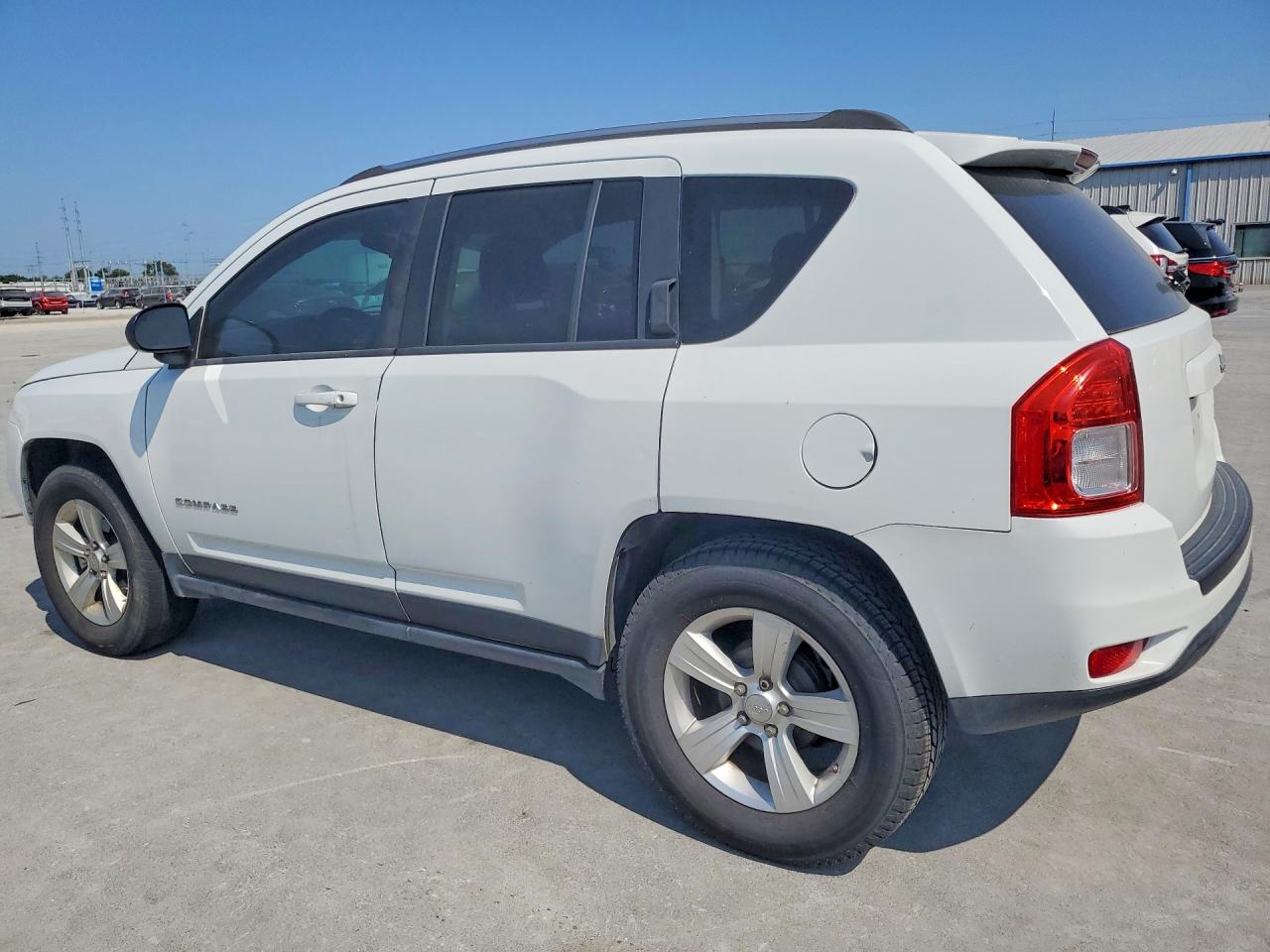2012 Jeep Compass Sport Белый vin: 1C4NJCBA3CD631641