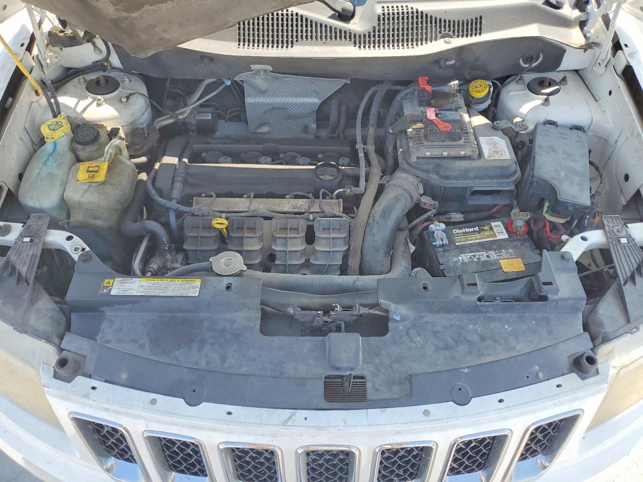2012 Jeep Compass Sport Белый vin: 1C4NJCBA3CD631641