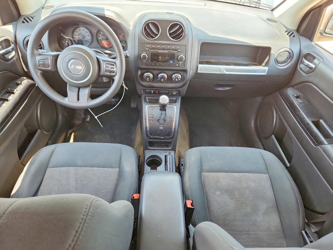 2014 Jeep Compass Sport Gray vin: 1C4NJCBA3ED573226