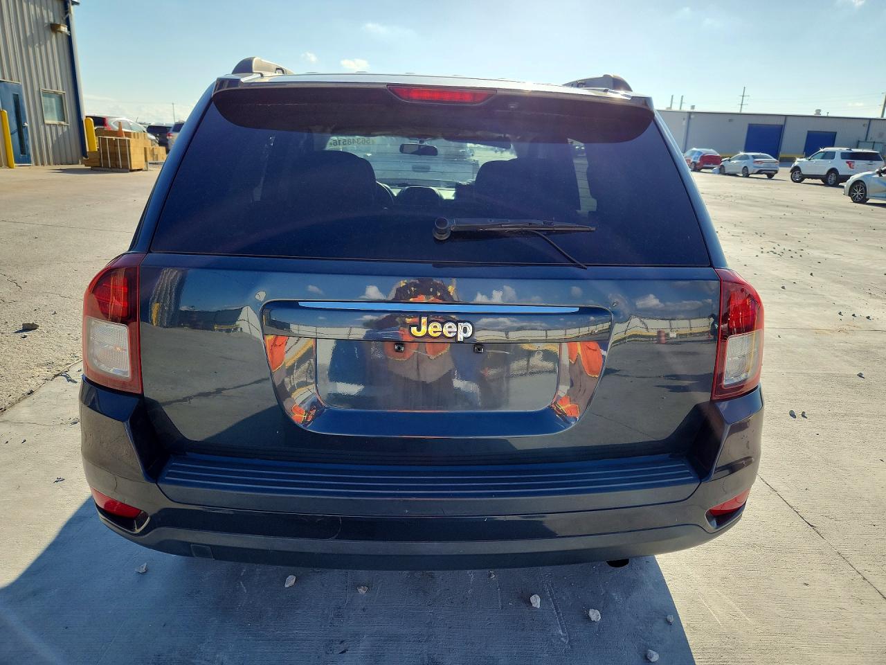 2014 Jeep Compass Sport Blue vin: 1C4NJCBA3ED595307