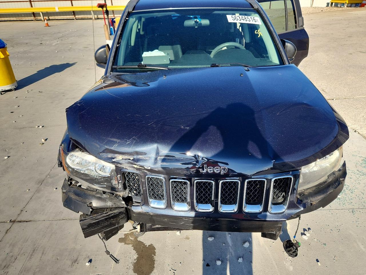 2014 Jeep Compass Sport Blue vin: 1C4NJCBA3ED595307