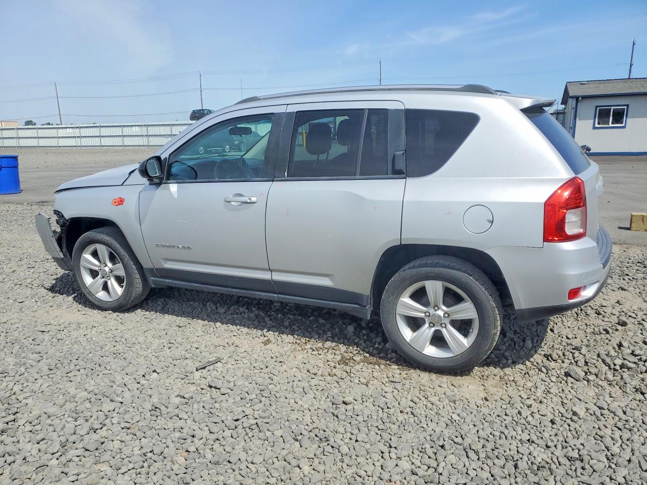 2012 Jeep Compass Sport Silver vin: 1C4NJCBA4CD557159