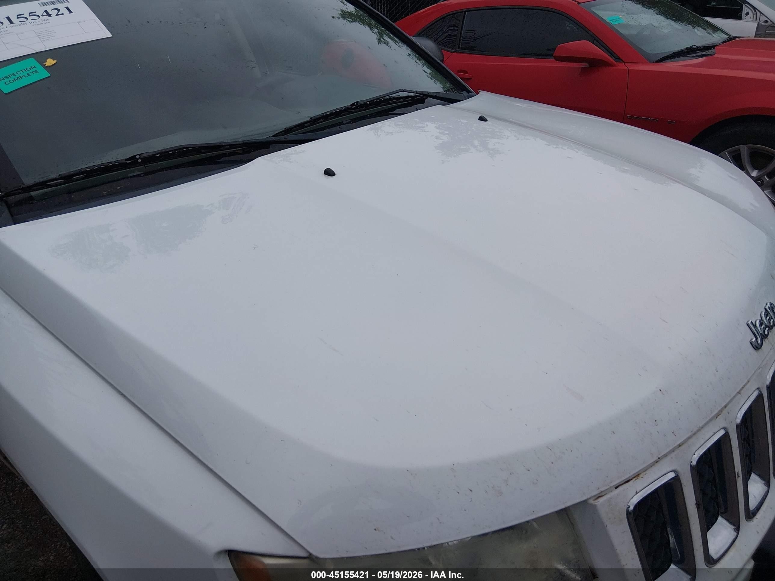 2012 Jeep Compass Sport White vin: 1C4NJCBA4CD684073
