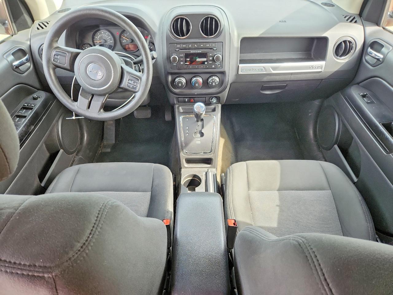 2014 Jeep Compass Sport Burgundy vin: 1C4NJCBA4ED549971