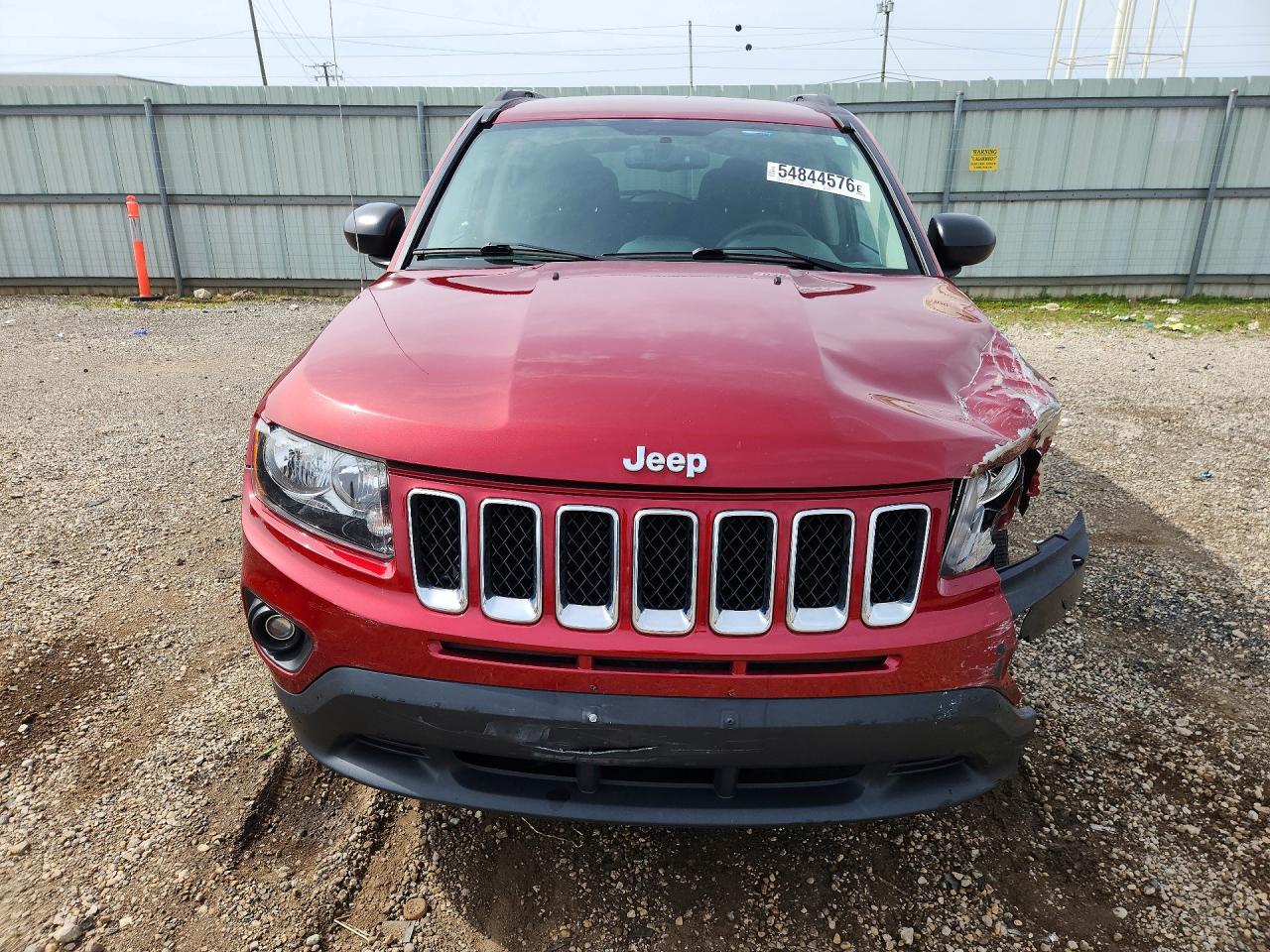 2014 Jeep Compass Sport Burgundy vin: 1C4NJCBA4ED549971