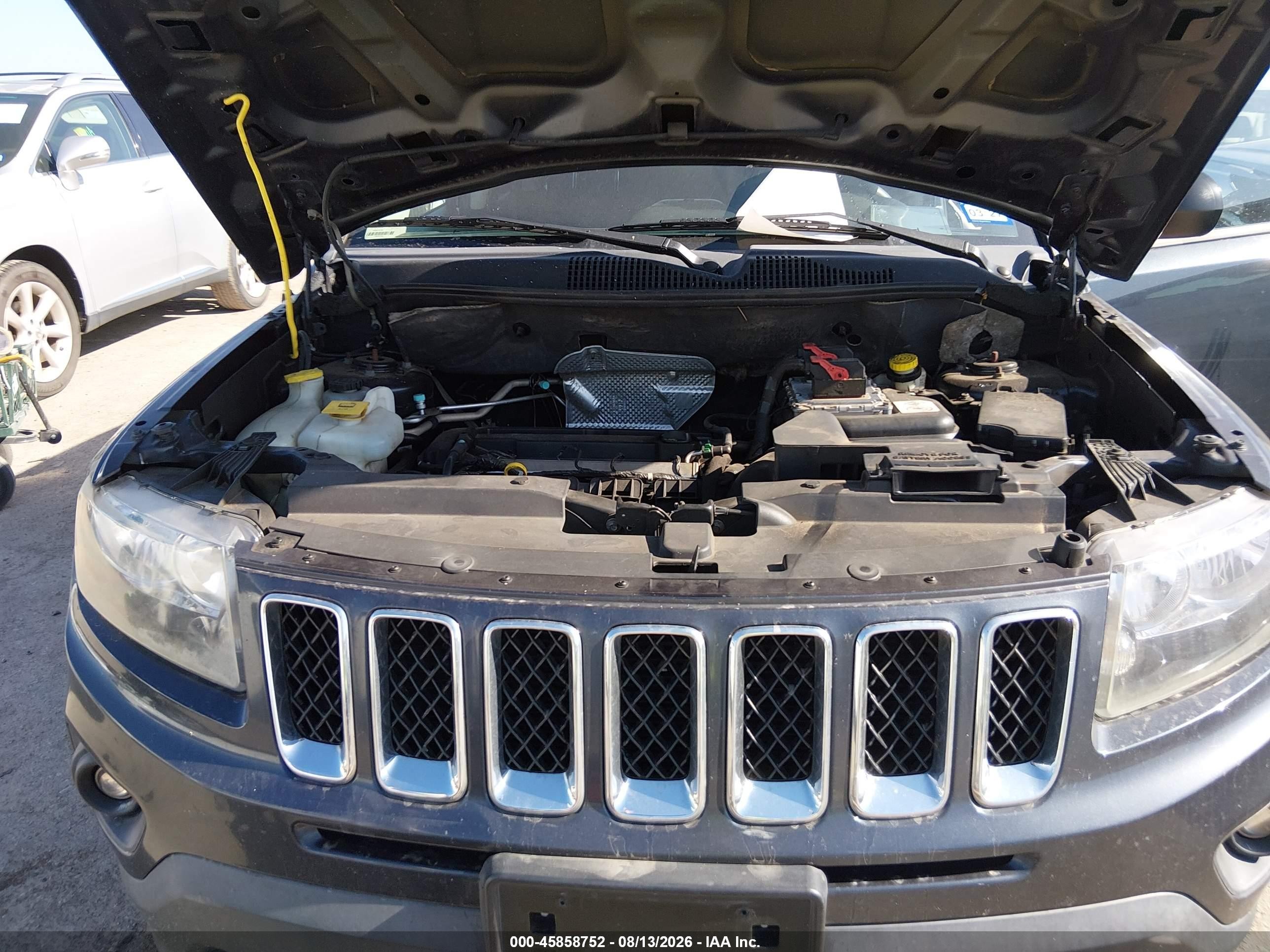2014 Jeep Compass Sport Black vin: 1C4NJCBA4ED594733