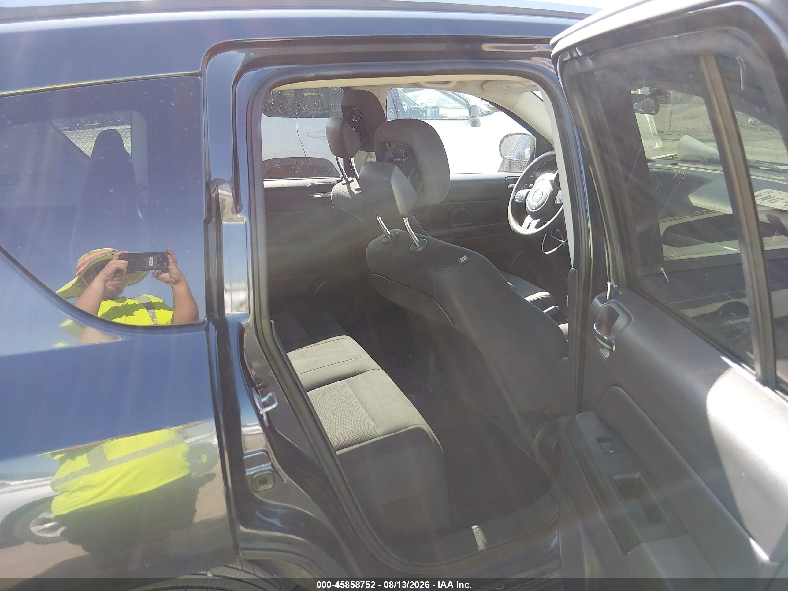 2014 Jeep Compass Sport Black vin: 1C4NJCBA4ED594733