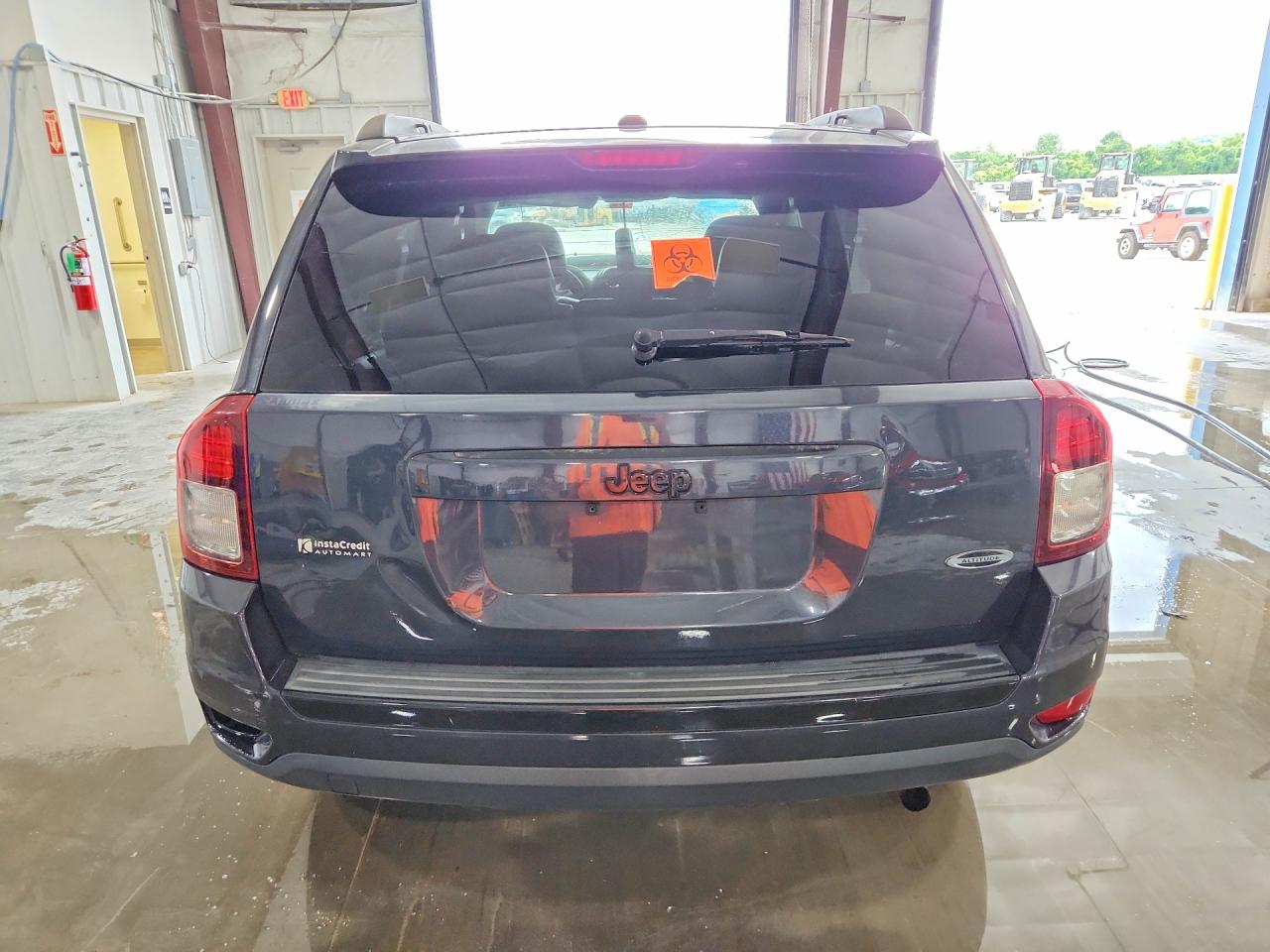 2014 Jeep Compass Sport Угольный vin: 1C4NJCBA4ED764220